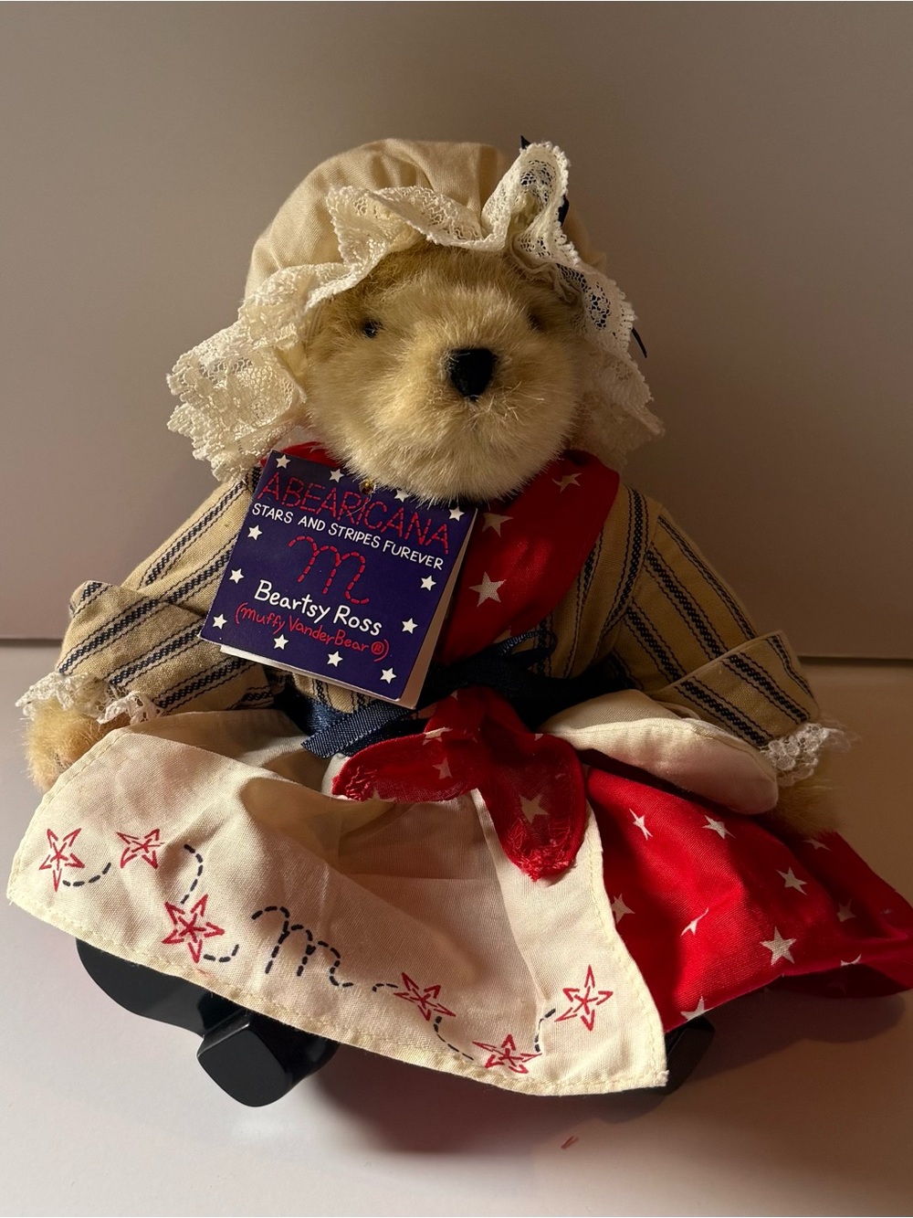 Muffy VanderBear “Beartsy Ross” Americana Bear